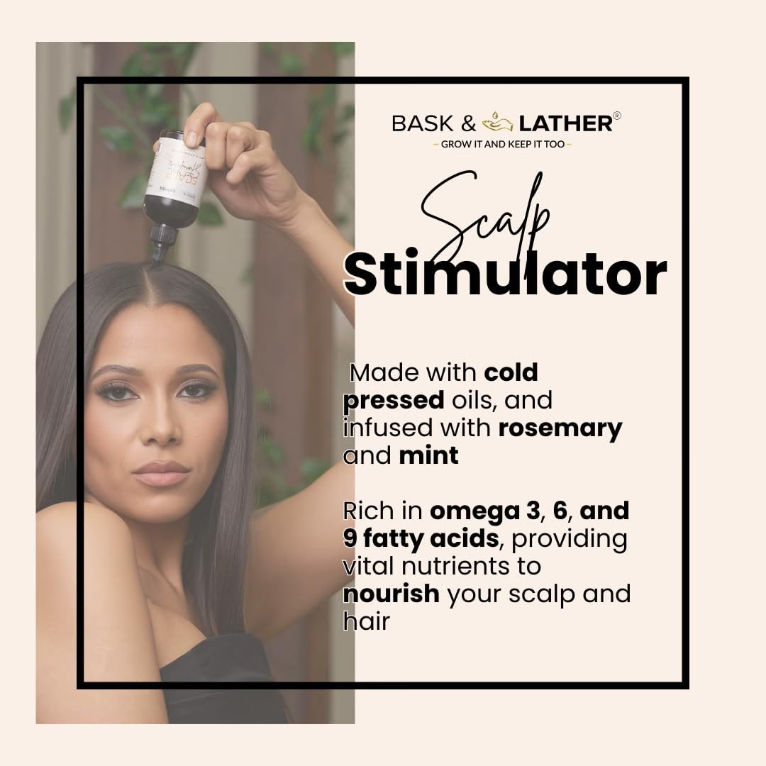 Scalp Stimulator Hair Growth Oil