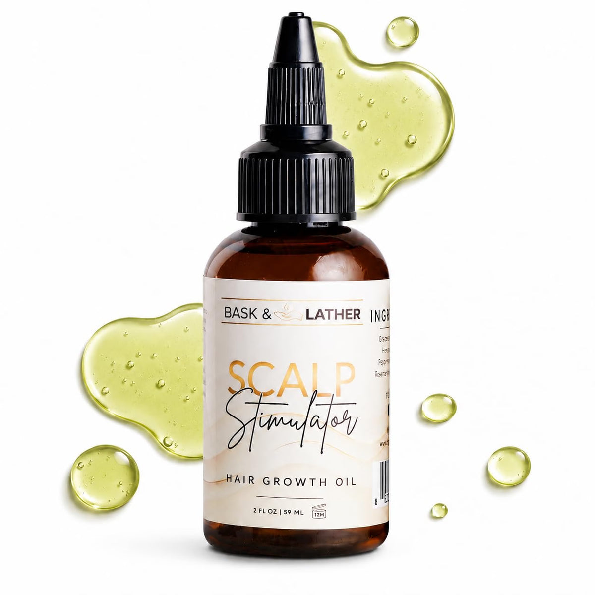 Scalp Stimulator Hair Growth Oil
