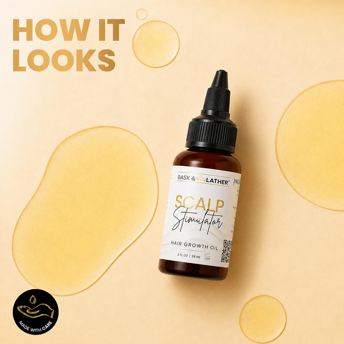 Scalp Stimulator Hair Growth Oil