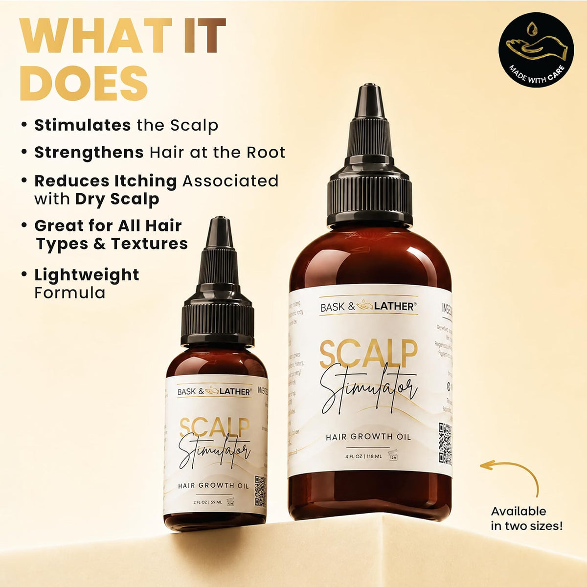 Scalp Stimulator Hair Growth Oil